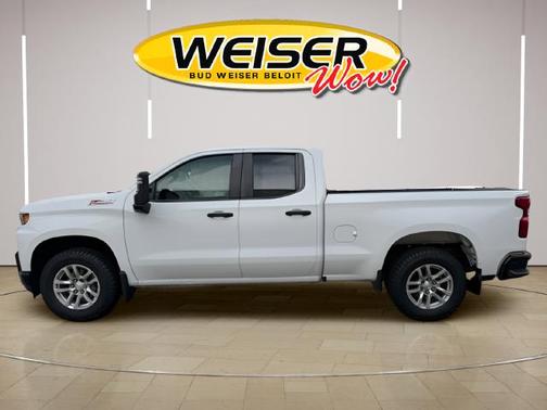 Summit White 2021 Chevrolet Silverado 1500 WT