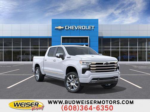 Polar White Tricoat 2026 Chevrolet Silverado 1500 High Country