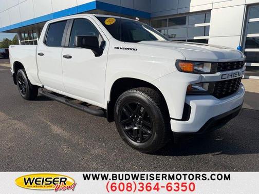 Summit White 2021 Chevrolet Silverado 1500 Custom