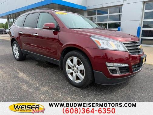 Siren Red Tintcoat 2016 Chevrolet Traverse 1LT