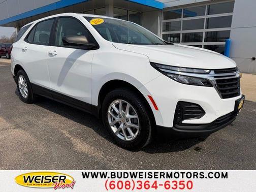 Summit White 2022 Chevrolet Equinox LS