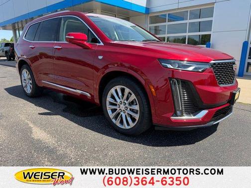 Radiant Red Tintcoat 2023 Cadillac XT6 Premium Luxury FWD