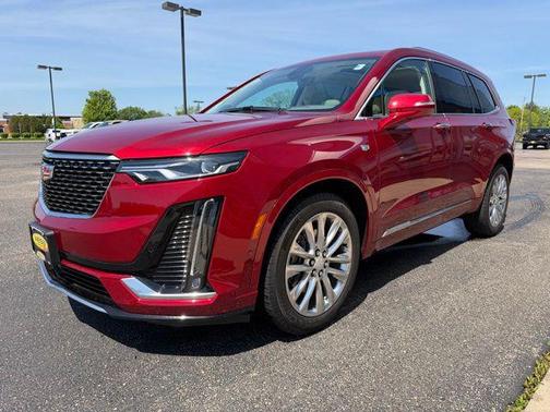 Radiant Red Tintcoat 2023 Cadillac XT6 Premium Luxury FWD