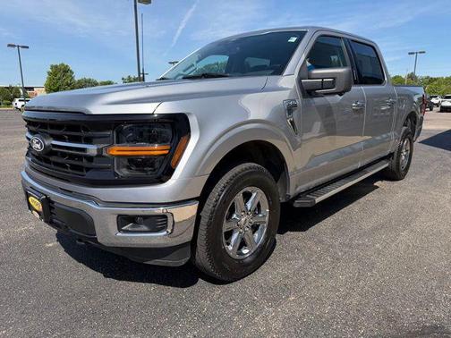 Avalanche Gray 2024 Ford F-150 XLT