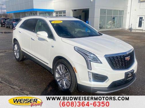 Crystal White Tricoat 2023 Cadillac XT5 Premium Luxury