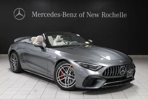 Selenite Gray Metallic 2022 Mercedes-Benz AMG SL 55 Base
