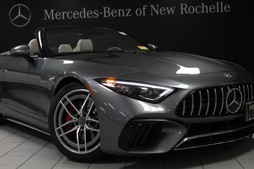Selenite Gray Metallic 2022 Mercedes-Benz AMG SL 55 Base