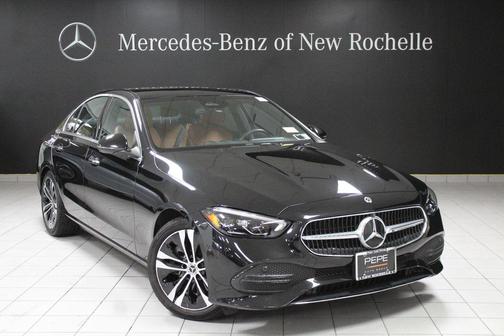 Obsidian Black Metallic 2022 Mercedes-Benz C-Class C 300 4MATIC