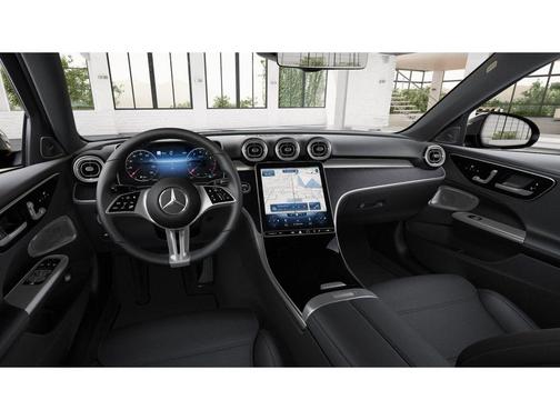 Black 2026 Mercedes-Benz C-Class C 300 4MATIC