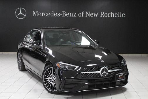 Black 2026 Mercedes-Benz C-Class C 300 4MATIC
