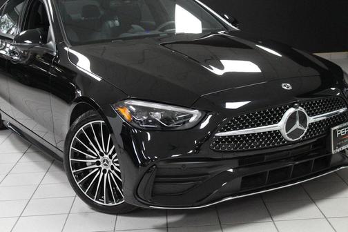 Black 2026 Mercedes-Benz C-Class C 300 4MATIC
