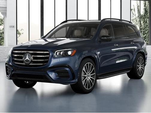 Twilight Blue Metallic 2026 Mercedes-Benz GLS 580 Base 4MATIC