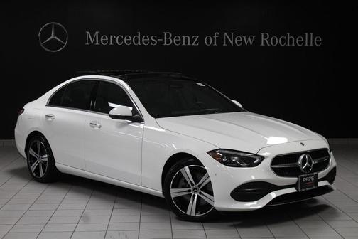 White 2026 Mercedes-Benz C-Class C 300 4MATIC