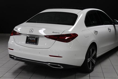 Polar White 2026 Mercedes-Benz C-Class C 300 4MATIC