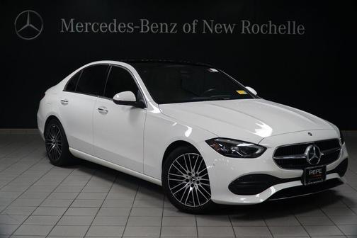 Polar White 2023 Mercedes-Benz C-Class C 300 4MATIC