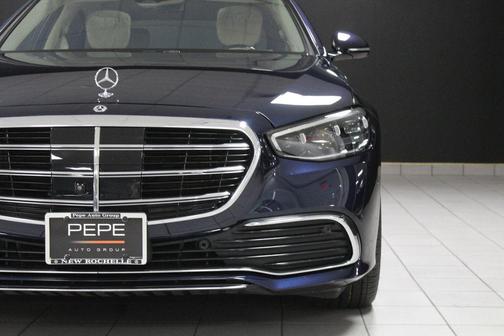 Nautical Blue Metallic 2022 Mercedes-Benz S-Class S 500 4MATIC