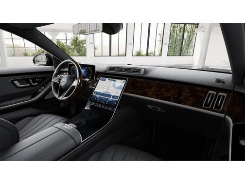 Black 2026 Mercedes-Benz S-Class S 500 4MATIC