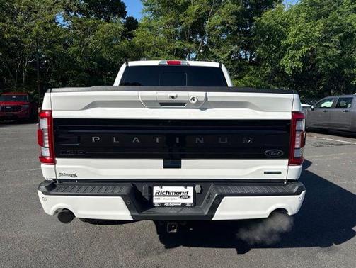 STAR WHITE METALLIC TRICOAT 2023 Ford F-150 Platinum