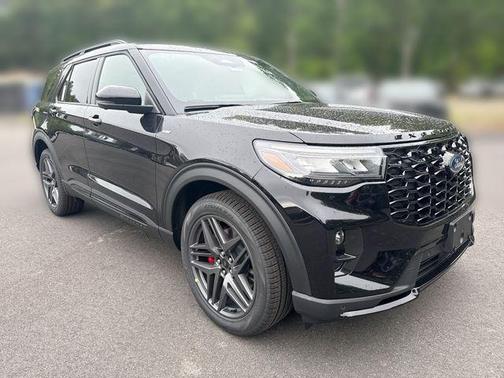AGATE BLACK METALLIC 2026 Ford Explorer ST-Line