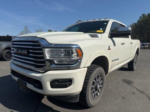 Pearl White 2019 RAM 2500 Longhorn