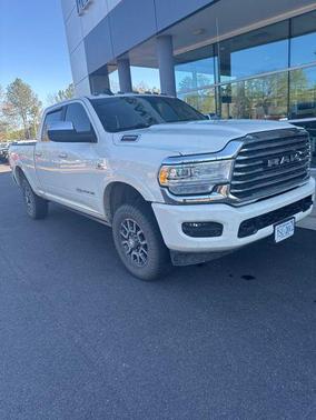 Pearl White 2019 RAM 2500 Longhorn