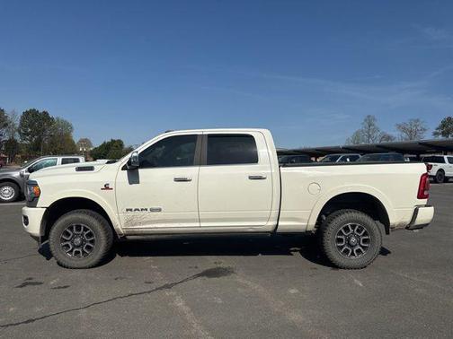 Pearl White 2019 RAM 2500 Longhorn