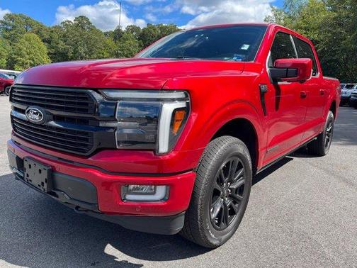 Rapid Red Metallic Tinted Clearcoat 2024 Ford F-150 Platinum