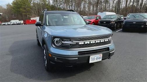 AZURE GRAY METALLIC TRI-COAT 2024 Ford Bronco Sport Badlands