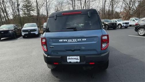 AZURE GRAY METALLIC TRI-COAT 2024 Ford Bronco Sport Badlands