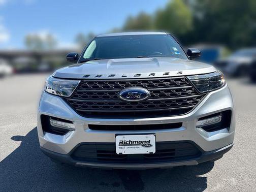ICONIC SILVER METALLIC 2022 Ford Explorer XLT