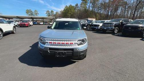 AZURE GRAY METALLIC TRI-COAT 2025 Ford Bronco Sport Heritage