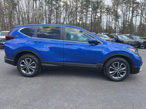 Aegean Blue Metallic 2021 Honda CR-V AWD EX-L