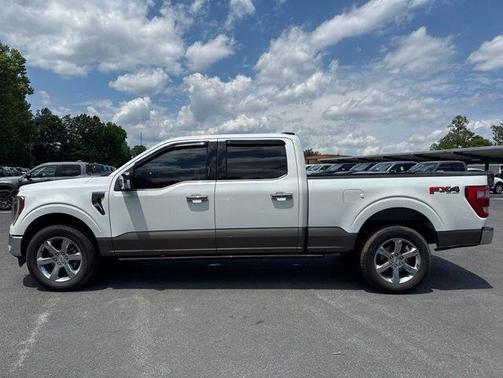 STAR WHITE METALLIC TRICOAT 2023 Ford F-150 King Ranch