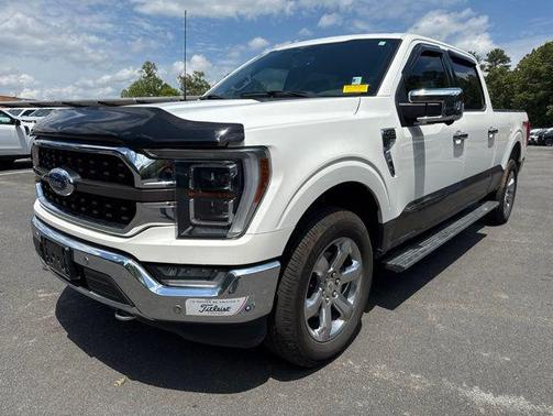 STAR WHITE METALLIC TRICOAT 2023 Ford F-150 King Ranch