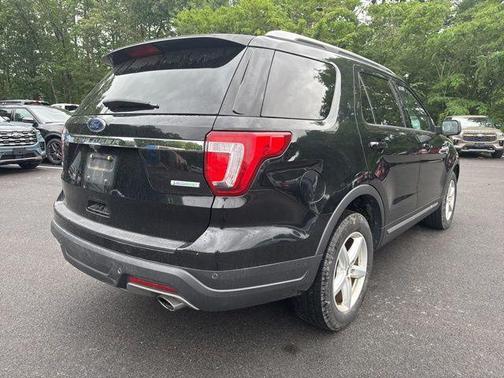 SHADOW BLACK 2018 Ford Explorer XLT