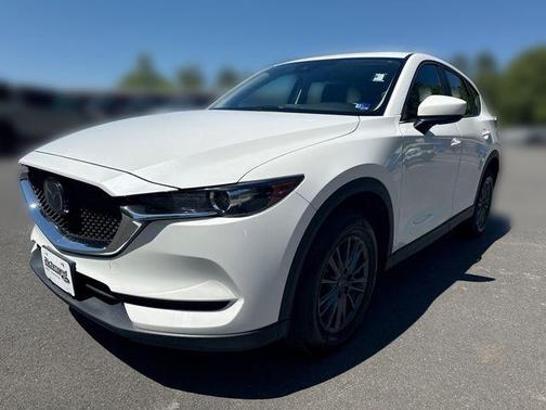 Snowflake White Pearl Mica 2019 Mazda CX-5 Sport