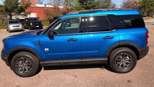 Velocity Blue Metallic 2022 Ford Bronco Sport Big Bend