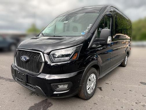 AGATE BLACK METALLIC 2026 Ford Transit-350 XLT