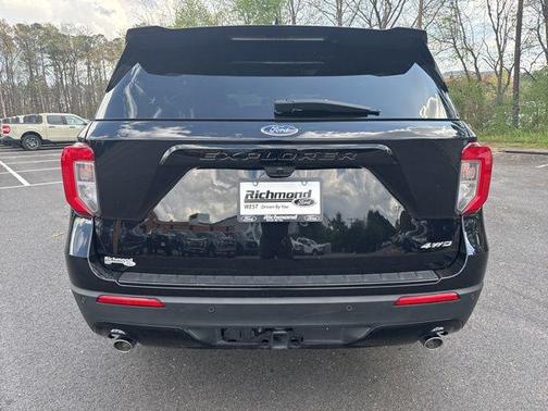AGATE BLACK METALLIC 2024 Ford Explorer ST-Line