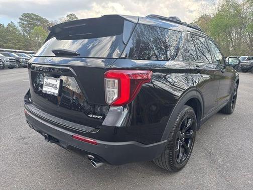 AGATE BLACK METALLIC 2024 Ford Explorer ST-Line