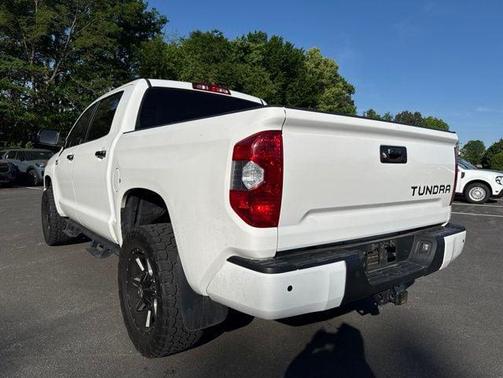 Super White 2017 Toyota Tundra Platinum