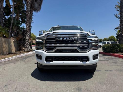 Bright White Clearcoat 2025 RAM 3500 Longhorn