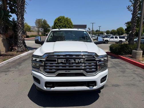 Bright White Clearcoat 2025 RAM 3500 Longhorn