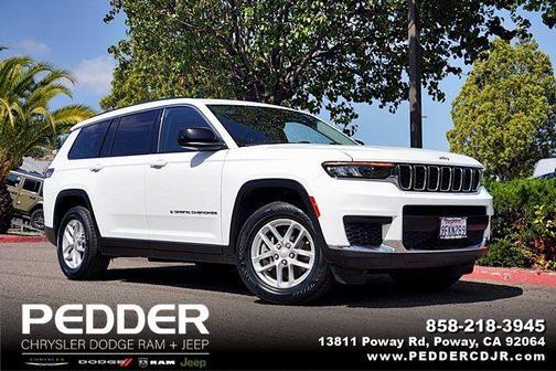 Bright White Clearcoat 2023 Jeep Grand Cherokee L Laredo