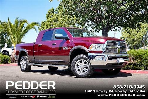 2018 RAM 3500 Laramie Mega Cab 4x4 6'4' Box