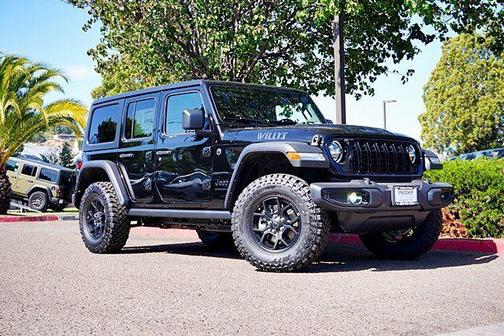Black Clearcoat 2026 Jeep Wrangler Willys