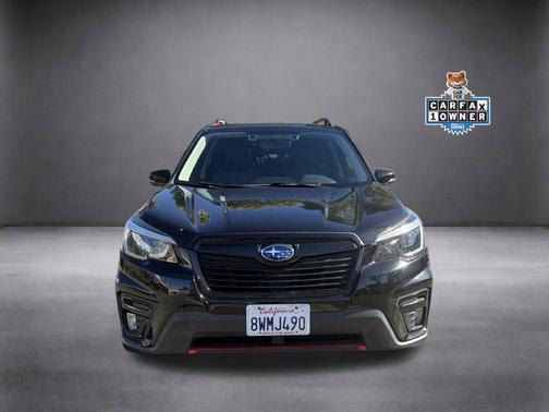Crystal Black Silica 2021 Subaru Forester Sport
