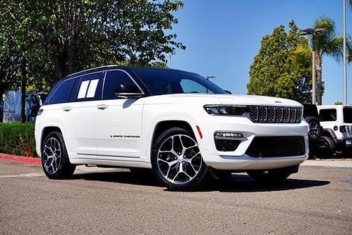 Bright White Clearcoat 2024 Jeep Grand Cherokee Summit