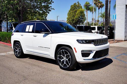 Bright White Clearcoat 2024 Jeep Grand Cherokee Summit