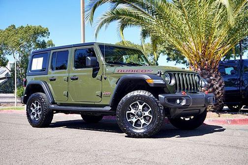 Sarge Green Clearcoat 2022 Jeep Wrangler Unlimited Rubicon